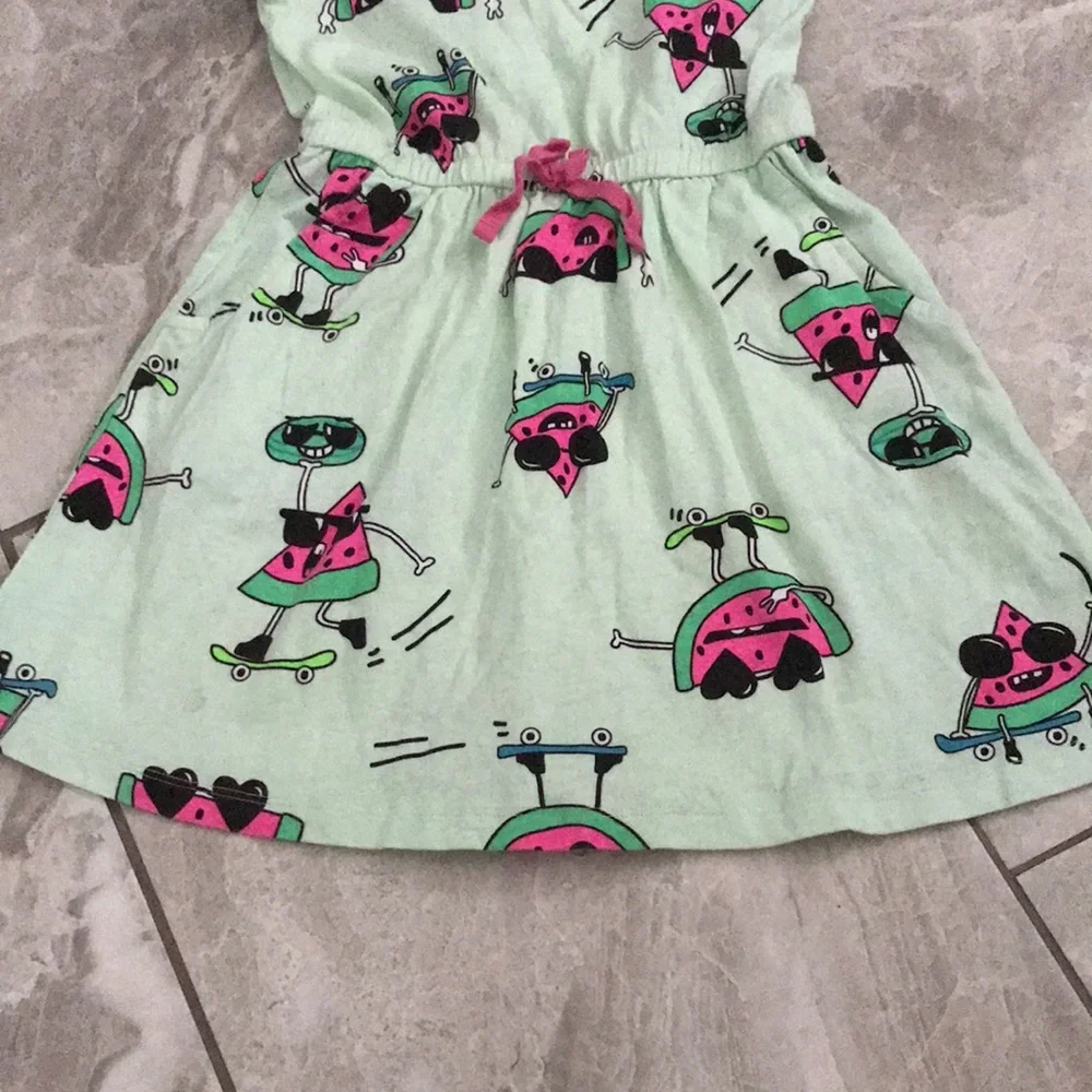 SPOTTED ZEBRA Girls Knit Short-Sleeve Cinch-Waist Dresses | Bundle of Tw…